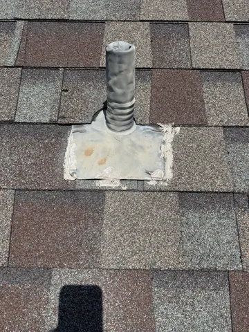 Roof Repair in Leander, TX – Dryer Vent Leak Repair completed by Texas Professional Roofing