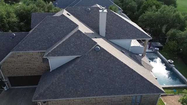 Installation of Malarkey VIsta Class 4 Shingles completed by Texas Professional Roofing