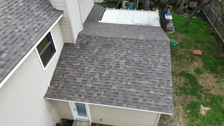 North Austin installation with architectural completed by Texas Professional Roofing