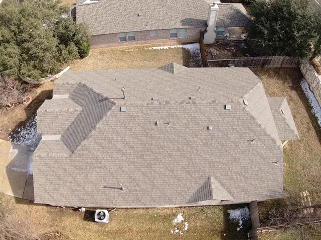 Roof Installation In North West Austin – IKO Cambridge Class 3 Impact Resistant completed by Texas Professional Roofing