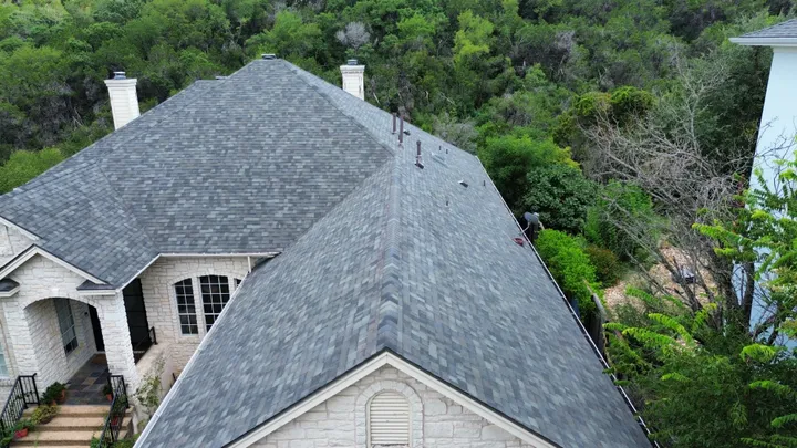 Installed Malarkey Highland Class 3 Shingle – Jester Village completed by Texas Professional Roofing