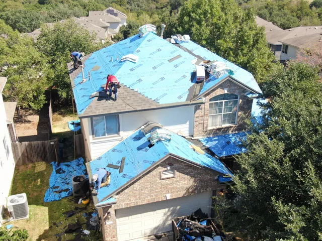Roof Replacement in Cedar Park, TX completed by Texas Professional Roofing