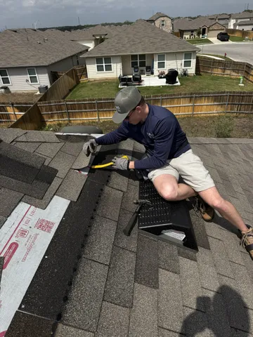 Roof Leak Repair in Leander, TX completed by Texas Professional Roofing