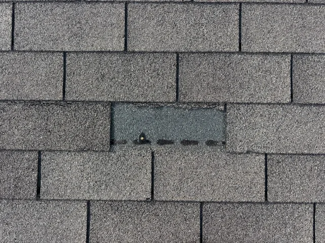 Roof Repair in Teravista, Georgetown, TX – Wind Damaged Shingle Repair completed by Texas Professional Roofing