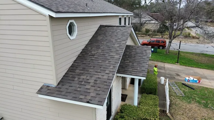 North Austin installation with architectural completed by Texas Professional Roofing