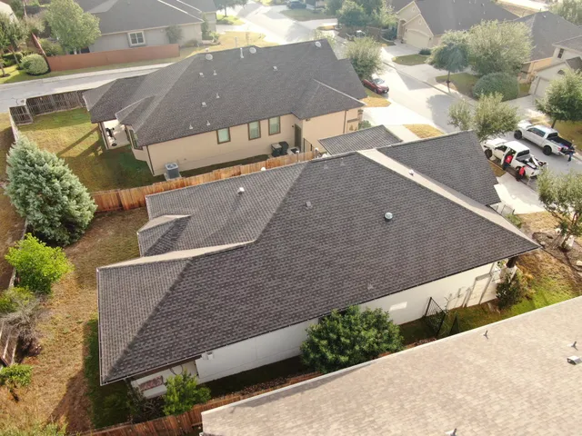 Installed GAF Timberline HDz Class 3 Impact Resistant completed by Texas Professional Roofing