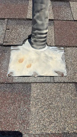 Roof Repair in Leander, TX – Dryer Vent Leak Repair completed by Texas Professional Roofing