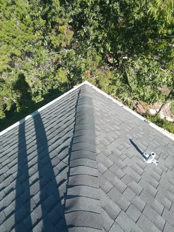 Roof Ridge Repair – Roof Tune Up – Gutter Cleaning completed by Texas Professional Roofing