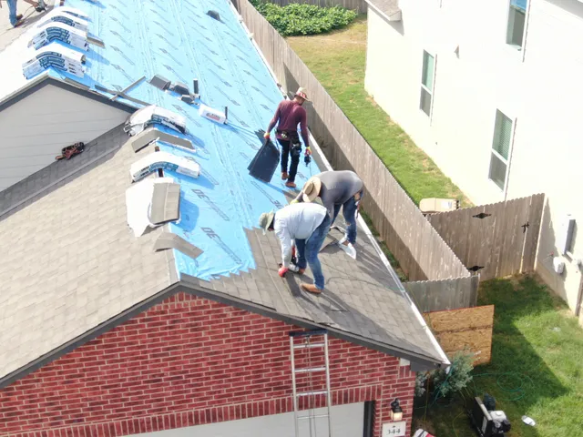 Roof Installation in Georgetown, Texas completed by Texas Professional Roofing