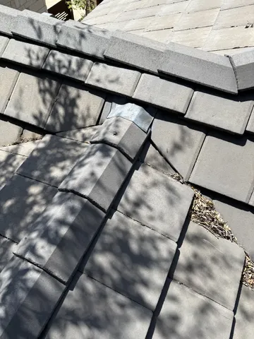 Leaking Tile Roof Repair in Cimarron Hills Georgetown, TX completed by Texas Professional Roofing