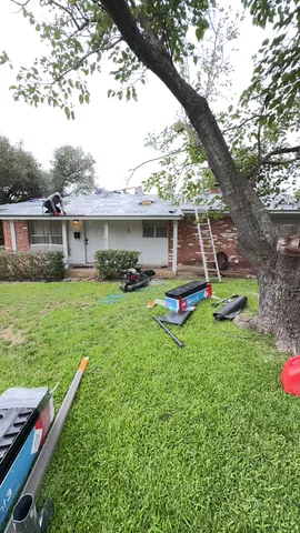Roof Replacement Timberline HDz completed by Texas Professional Roofing
