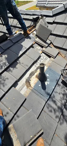 Leaking Tile Roof Repair in Cimarron Hills Georgetown, TX completed by Texas Professional Roofing