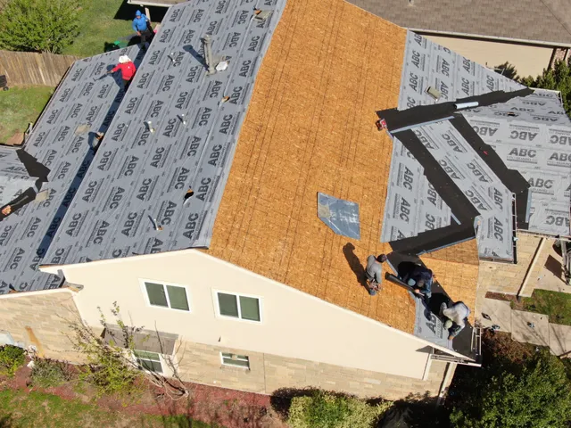 Roofing Roof Replacement in Georgetown completed by Texas Professional Roofing