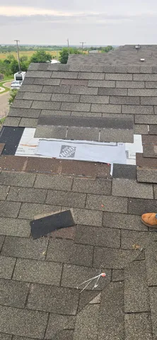 Emergency Roof Tarp and Repair in Manor, TX completed by Texas Professional Roofing