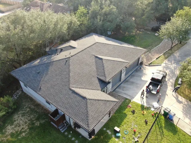 GAF Timberline UHDZ Charcoal – Class 4 IR Roof Replacement completed by Texas Professional Roofing