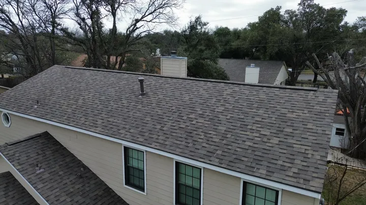 North Austin installation with architectural completed by Texas Professional Roofing