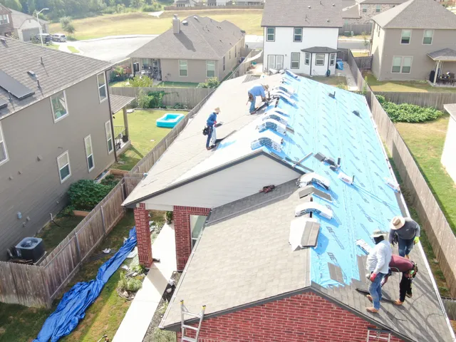 Roof Installation in Georgetown, Texas completed by Texas Professional Roofing