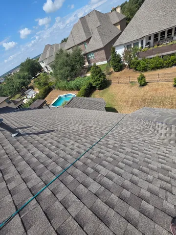 Roof Installation in Leander, TX 78641 – GAF Timberline HDZ Weathered Wood completed by Texas Professional Roofing
