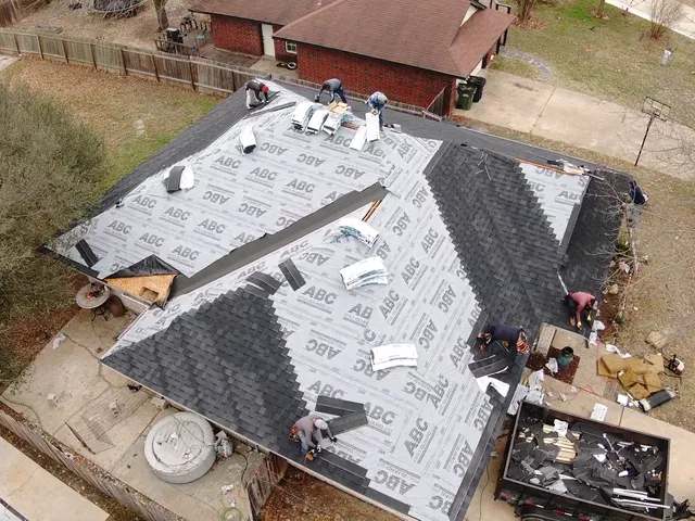 New Roof Replacement In Leander completed by Texas Professional Roofing