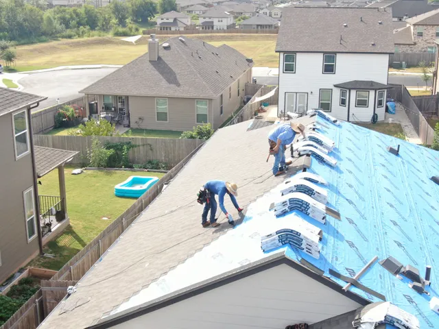 Roof Installation in Georgetown, Texas completed by Texas Professional Roofing