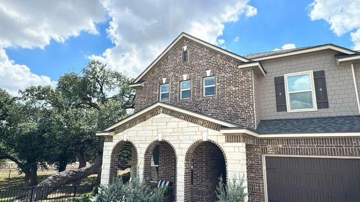 Replacement Gutter project in Georgetown, TX completed by Texas Professional Roofing