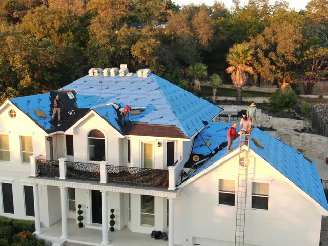 Roof Replacement in Lost Creek – Malarkey Highlander Class 3 completed by Texas Professional Roofing