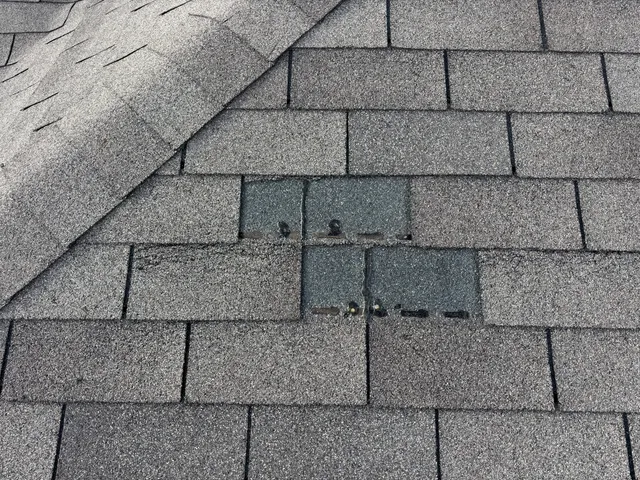 Roof Repair in Teravista, Georgetown, TX – Wind Damaged Shingle Repair completed by Texas Professional Roofing