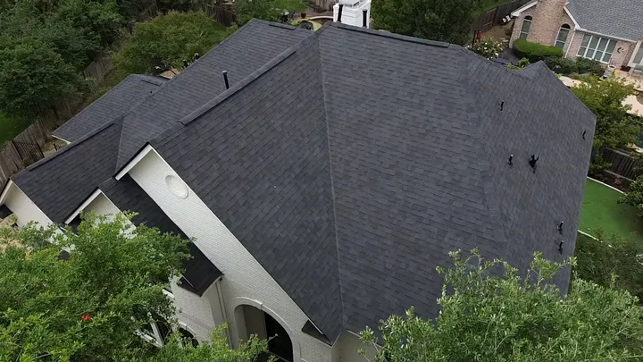 Roof Replacement in Riverplace neighborhood completed by Texas Professional Roofing