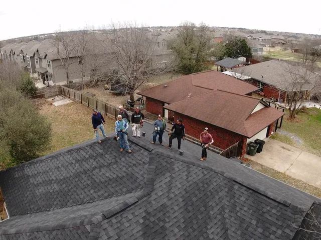 New Roof Replacement In Leander completed by Texas Professional Roofing