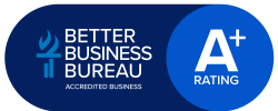Better Business Bureau A+ rating
