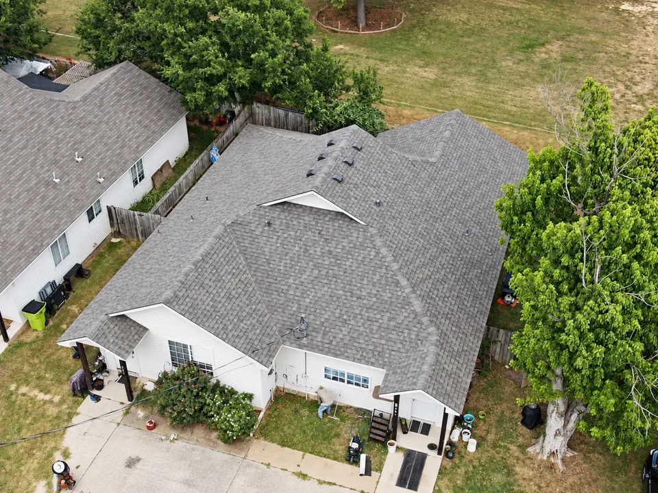 Completed roof replacement by Texas Professional Roofing in Bastrop