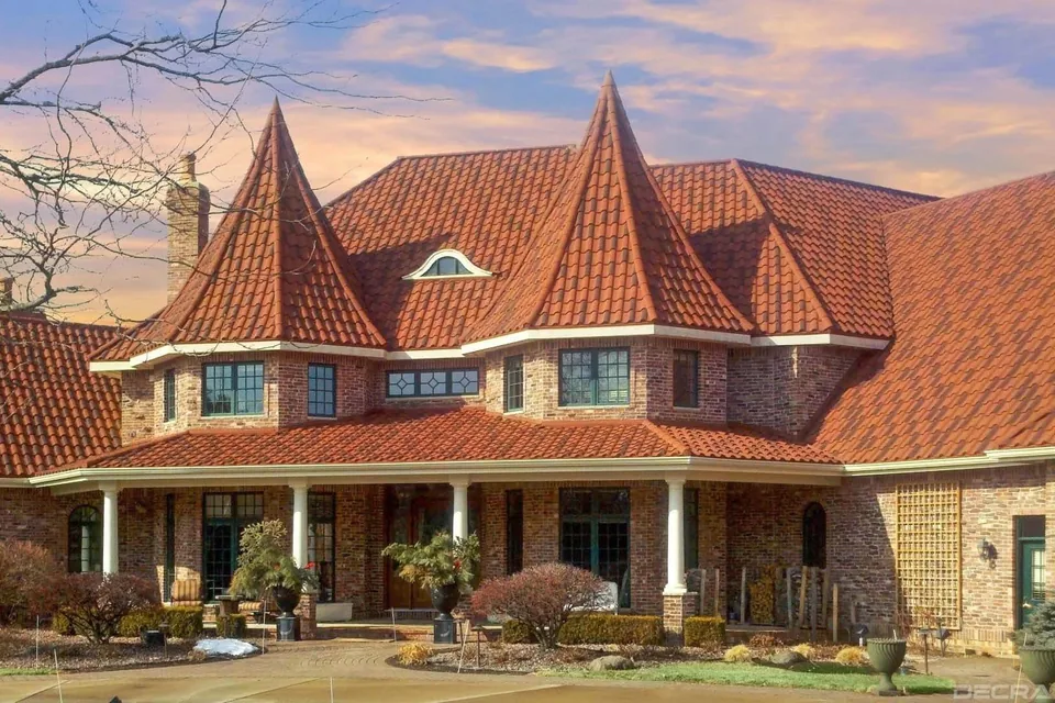 Installed DECRA Villa Tile stone-coated steel roof
