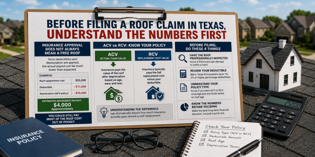 roof insurance claim